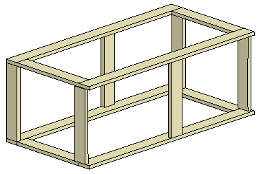 [Diagram of tank stand]